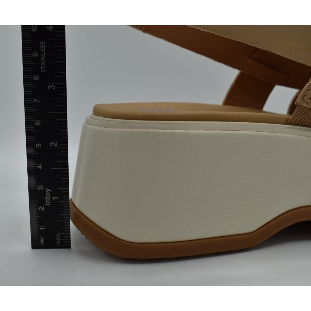 Sorel Womens Size 9 Dayspring Honest Beige Leather Slingback Sandals Shoes - Picture 10 of 14